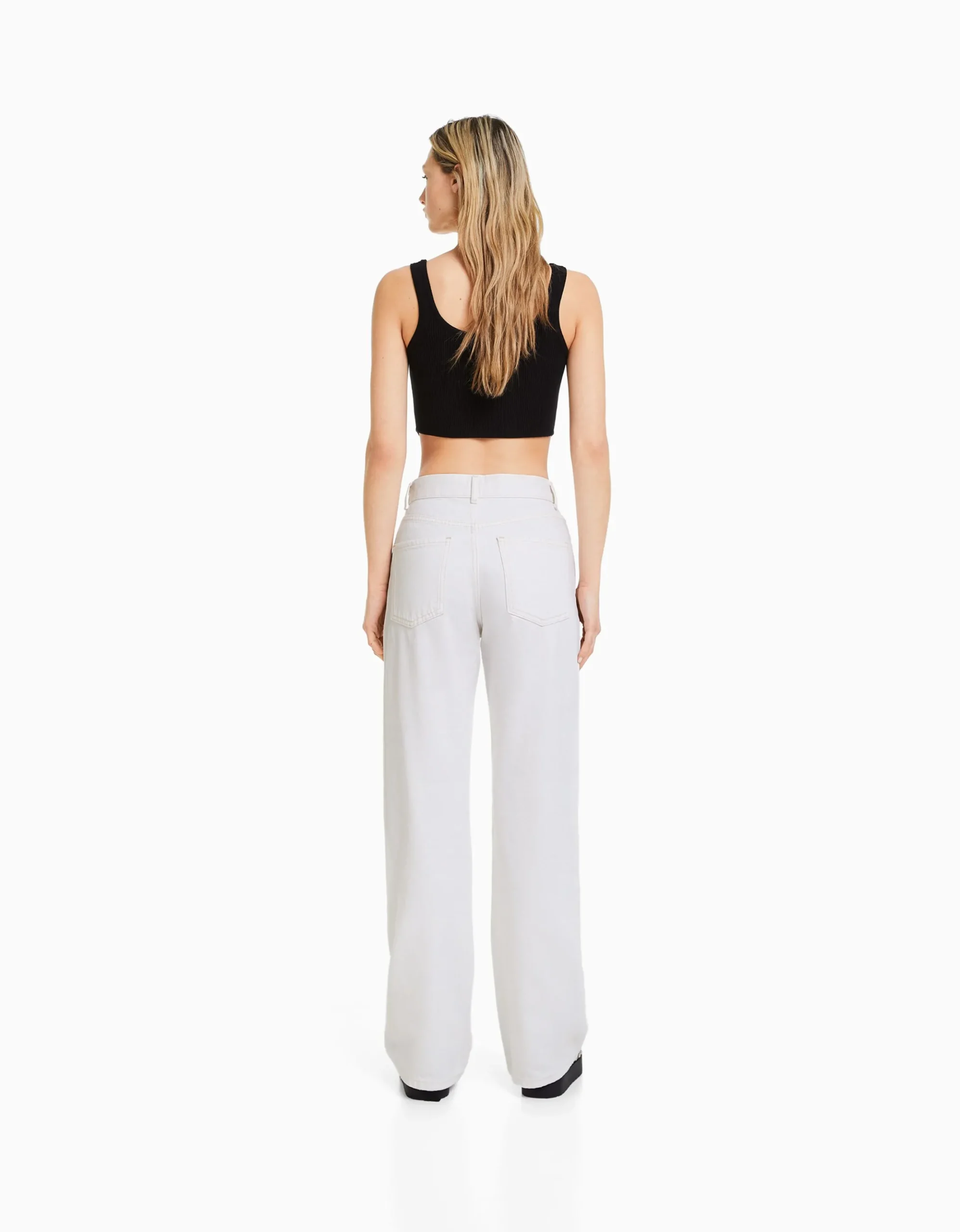 FEMME BERSHKA Vêtements*Jeans 90's wide leg