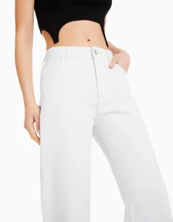 FEMME BERSHKA Vêtements*Jeans 90's wide leg