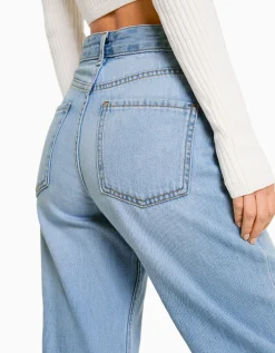 FEMME BERSHKA Vêtements*Jeans 90's wide leg