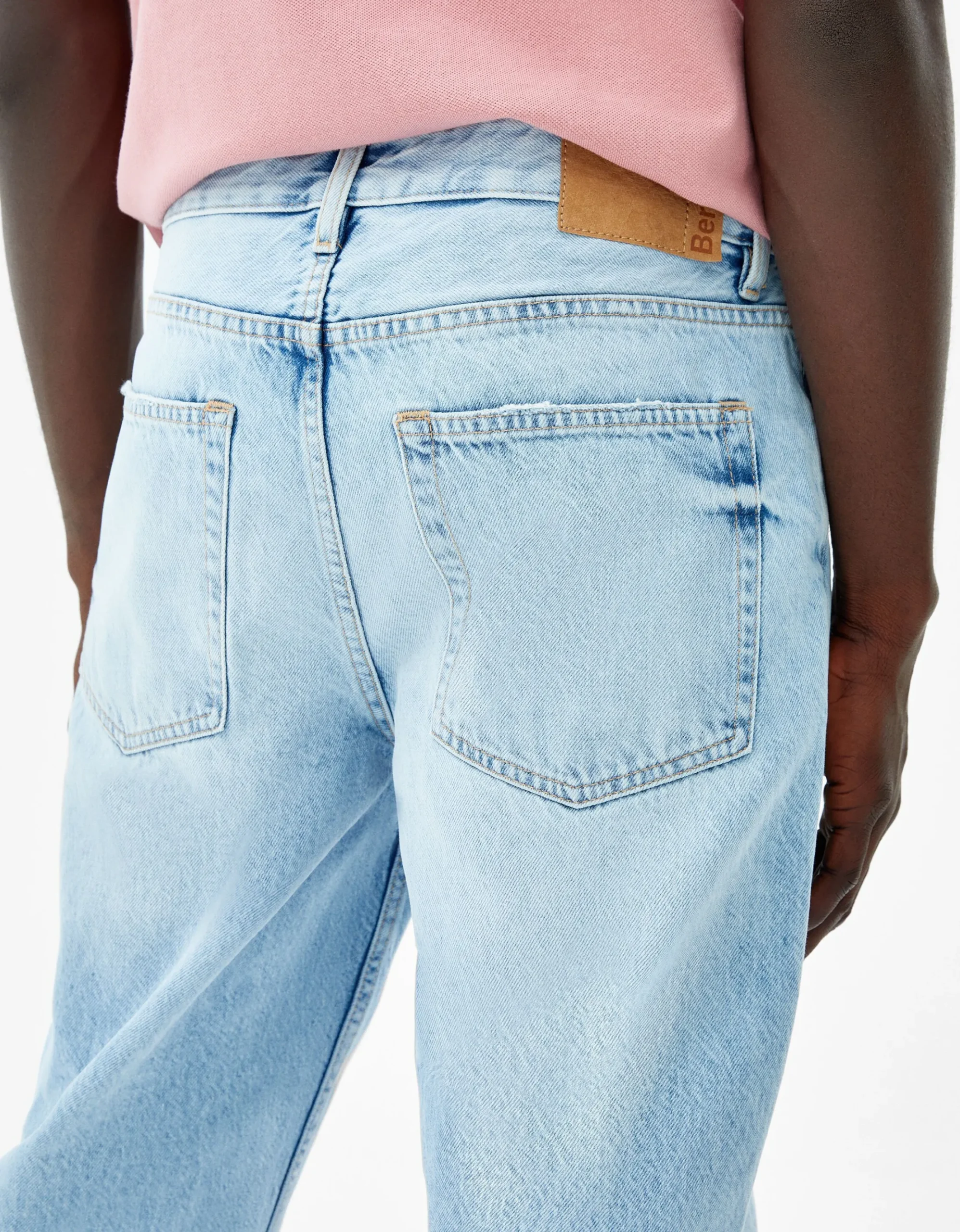 HOMME BERSHKA Jeans*Jeans straight vintage