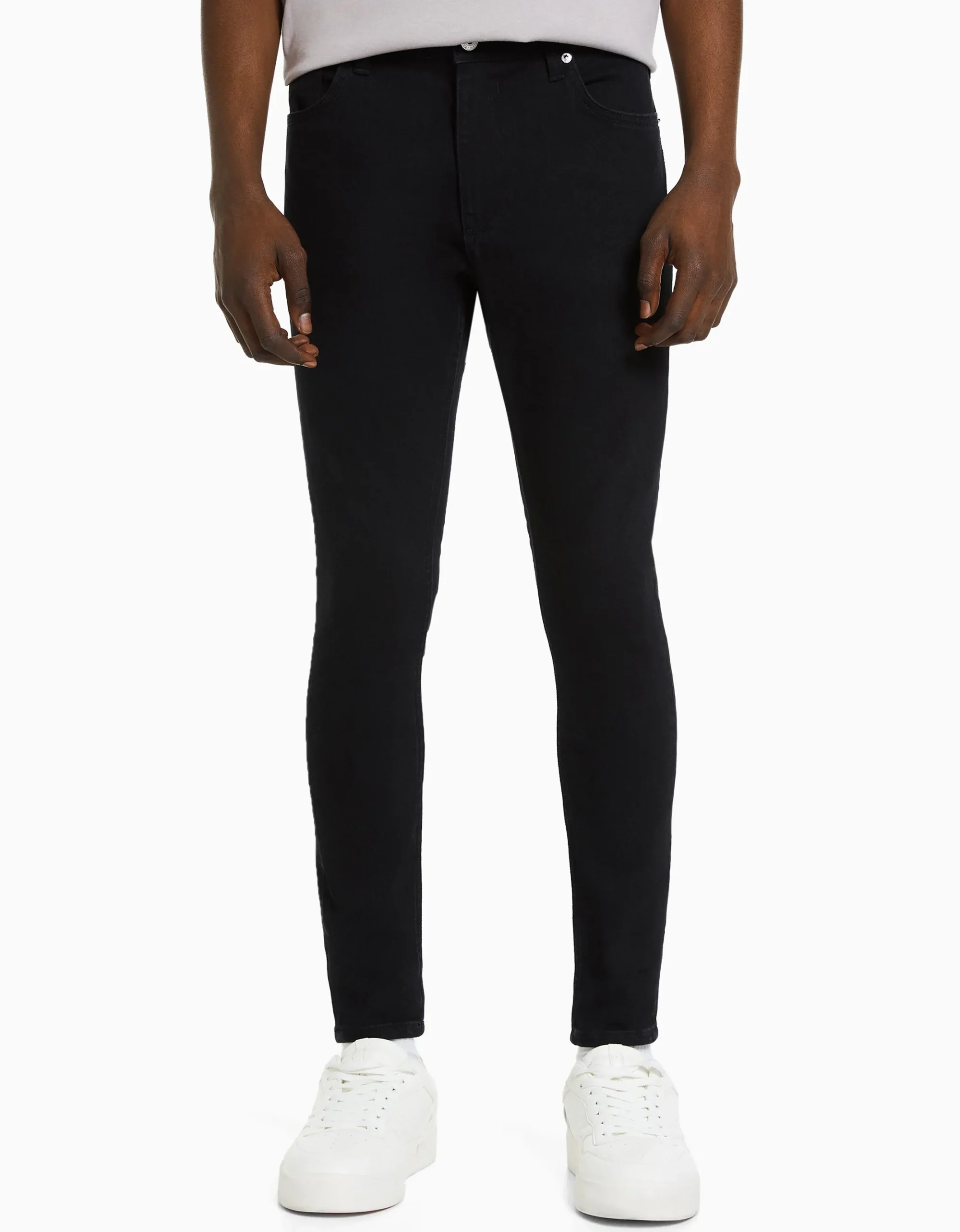 HOMME BERSHKA Pantalons et jeans*Jeans super skinny