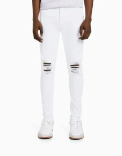 HOMME BERSHKA Jeans*Jeans super skinny déchirés
