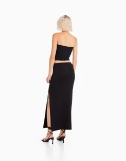 FEMME BERSHKA Vêtements*Jupe midi