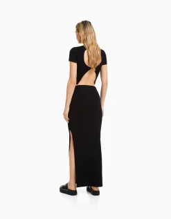 FEMME BERSHKA Jupes*Jupe midi à bord-côte