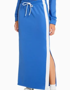 FEMME BERSHKA Vêtements*Jupe midi rétro bandes