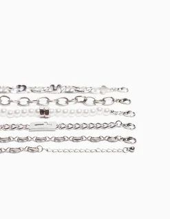 HOMME BERSHKA Tout voir*Lot 5 bracelets perles