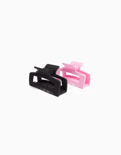 FEMME BERSHKA Accessoires cheveux*Lot 2 barrettes basiques