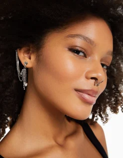 FEMME BERSHKA Tout voir*Lot 2 bijoux d’oreilles