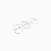 FEMME BERSHKA Tout voir*Lot 3 boucles d’oreilles anneau