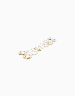 FEMME BERSHKA Tout voir*Lot 7 boucles d’eilles anneaux