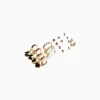 FEMME BERSHKA One Love*Lot 9 boucles d’eilles papillon cœur
