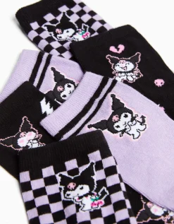 FEMME BERSHKA Cartoons*Lot 3 chaussettes Kuromi