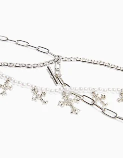 FEMME BERSHKA Tout voir*Lot 3 colliers chaîne