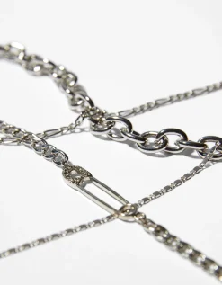 FEMME BERSHKA Tout voir*Lot de 4 colliers chaîne