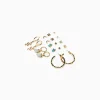 FEMME BERSHKA Tout voir*Lot 9 paires de boucles d’eilles serpent
