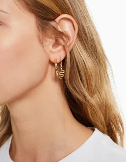FEMME BERSHKA Tout voir*Lot 9 paires de boucles d’eilles serpent