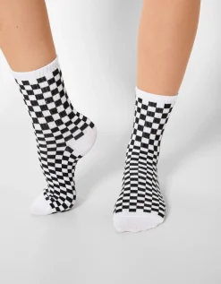 FEMME BERSHKA Chaussettes*Lot 3 paires de chaussettes broderie