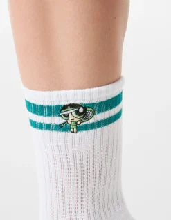 FEMME BERSHKA Cartoons*Lot 3 paires de chaussettes Super Nanas