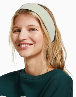 FEMME BERSHKA Accessoires cheveux*Lot 2 serre-tête élastiques bord-côte