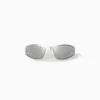 FEMME BERSHKA Lunettes*Lunettes chromées