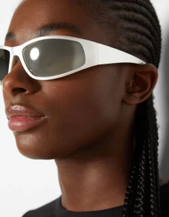 FEMME BERSHKA Lunettes*Lunettes chromées