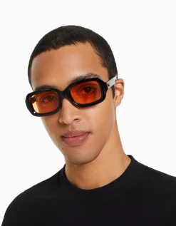 HOMME BERSHKA Accessoires*Lunettes de soleil ovales