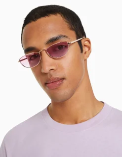 HOMME BERSHKA Tout voir*Lunettes de soleil ovales