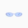 FEMME BERSHKA Lunettes*Lunettes de soleil ovales colorées