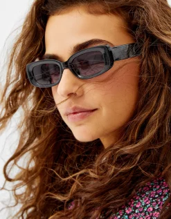FEMME BERSHKA Lunettes*Lunettes de soleil rectangulaires