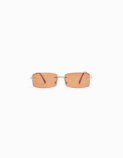 FEMME BERSHKA Lunettes*Lunettes rectangulaires sans monture