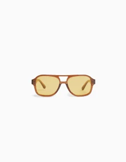 FEMME BERSHKA Lunettes*Lunettes rétro imitation écaille