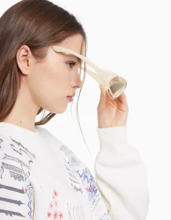 FEMME BERSHKA Lunettes*Lunettes vélo colorées