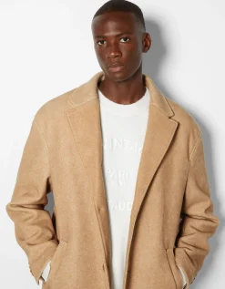HOMME BERSHKA Blousons et manteaux*Manteau confort