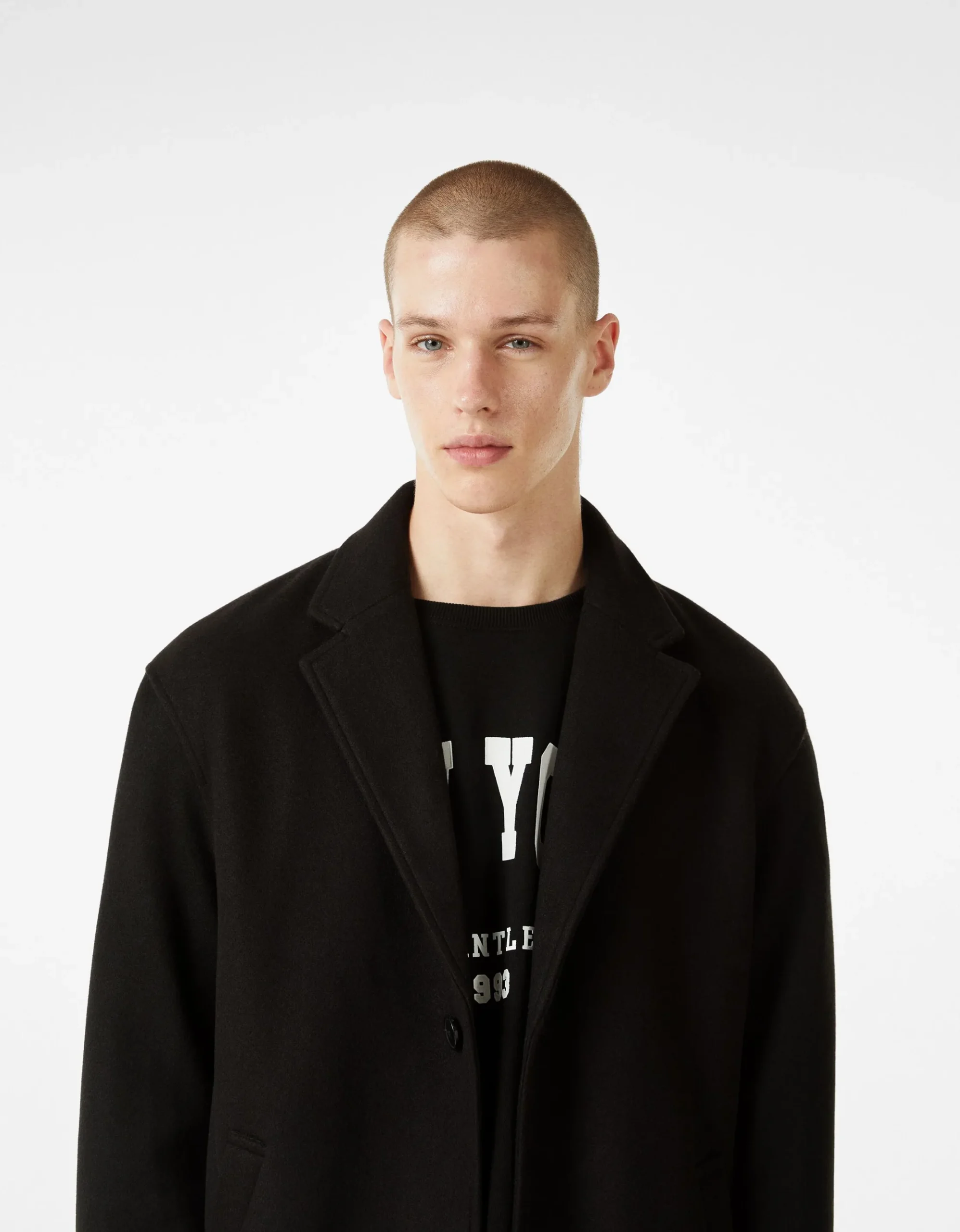 HOMME BERSHKA Blousons et manteaux*Manteau confort