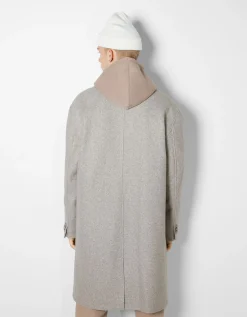HOMME BERSHKA Blousons et manteaux*Manteau confort