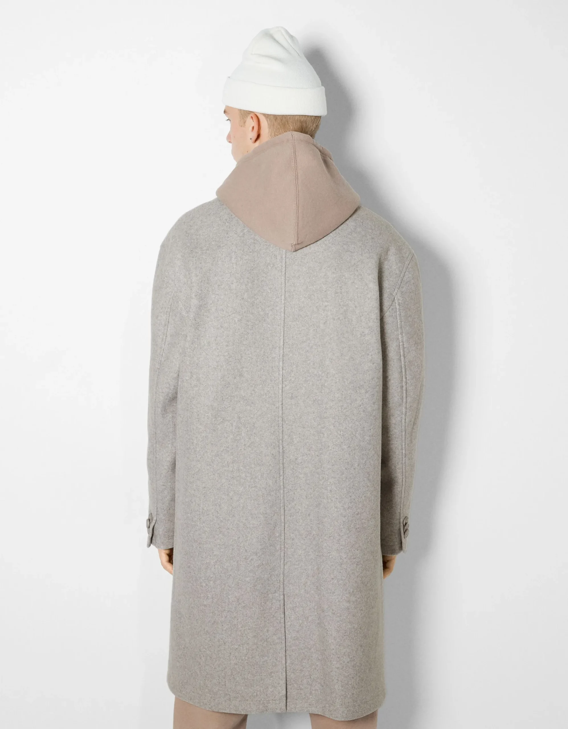 HOMME BERSHKA Blousons et manteaux*Manteau confort