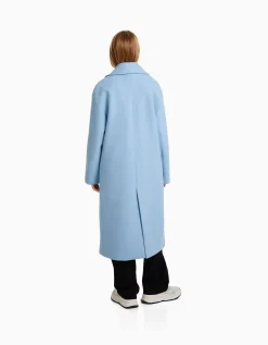 FEMME BERSHKA Trenchs et manteaux*Manteau long épaules tombantes