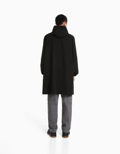 HOMME BERSHKA Blousons et manteaux*Manteau parka oversize effet nylon