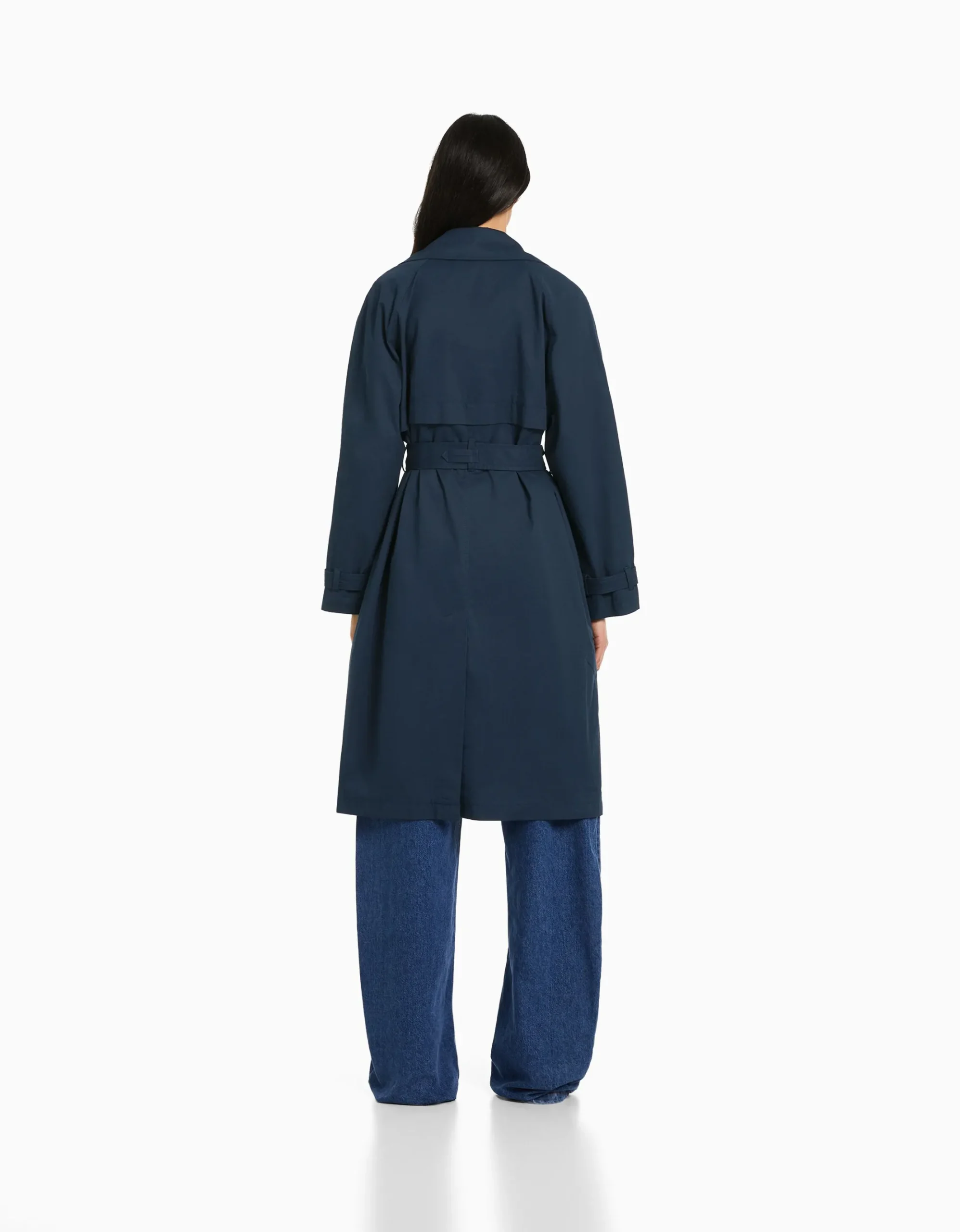 FEMME BERSHKA Trenchs et manteaux*Manteau trench coton