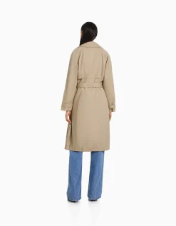 FEMME BERSHKA Best sellers*Manteau trench coton