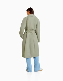 FEMME BERSHKA Best sellers*Manteau trench coton