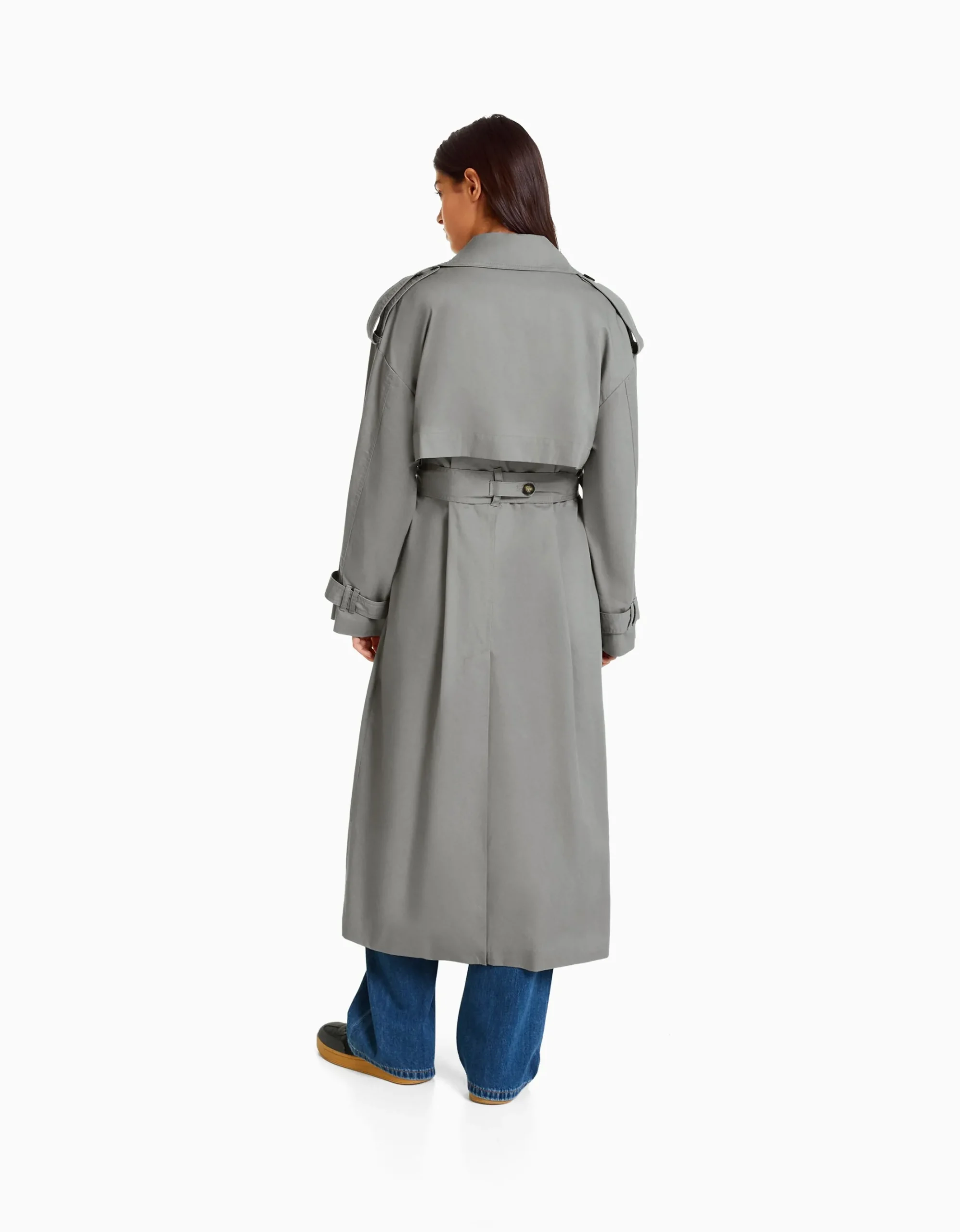 FEMME BERSHKA Vêtements*Manteau trench coton