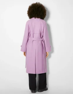 FEMME BERSHKA Trenchs et manteaux*Manteau trench laine