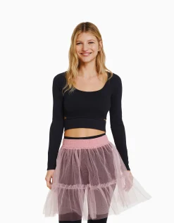 FEMME BERSHKA Jupes*Mini-jupe ballerine tulle