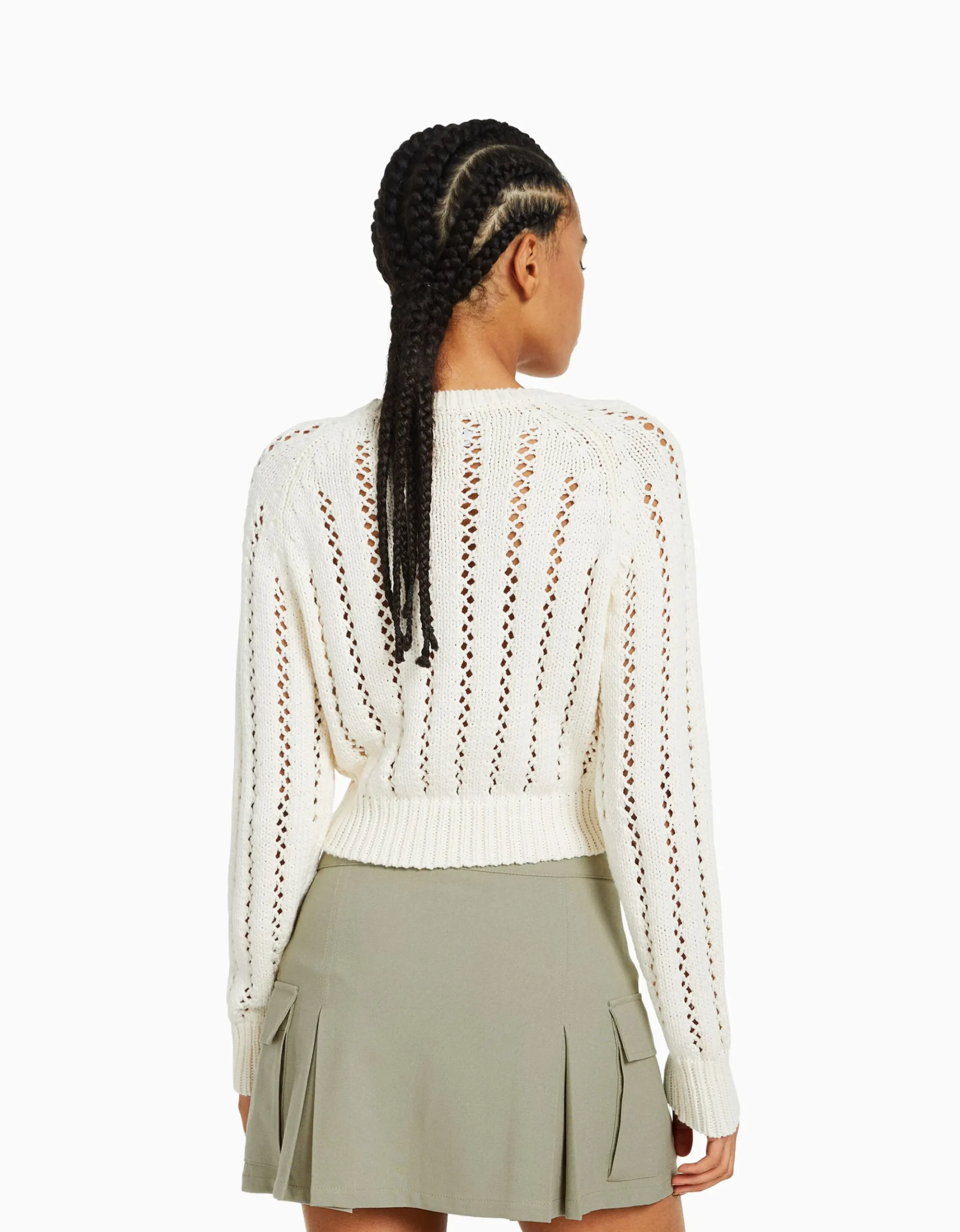 FEMME BERSHKA #bershkastyle*Mini-jupe tailoring cargo poches