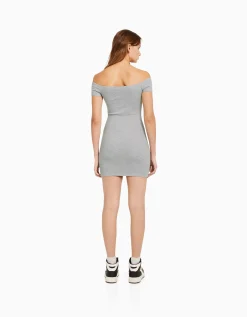 FEMME BERSHKA Robes*Mini-robe Bardot