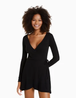 FEMME BERSHKA Robes*Minirobe manches longues