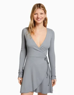 FEMME BERSHKA Vêtements*Minirobe manches longues