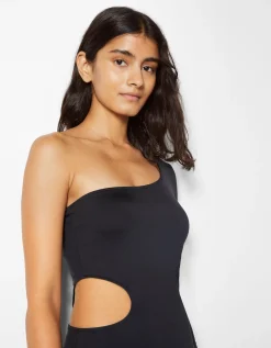 FEMME BERSHKA Robes*Mini-robe manches longues asymétrique cut out