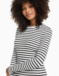 FEMME BERSHKA Robes*Mini-robe manches longues bord-côte